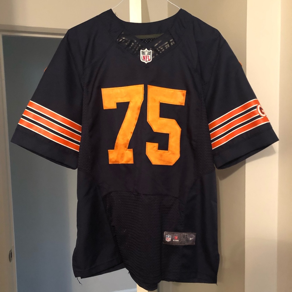 Kyle Long Chicago Bears on-field jersey